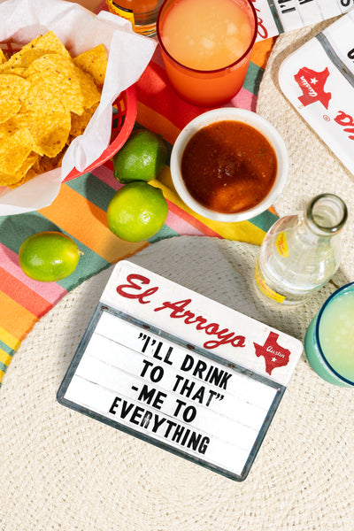 Mini Tempered Glass Cutting Board - Drink To That