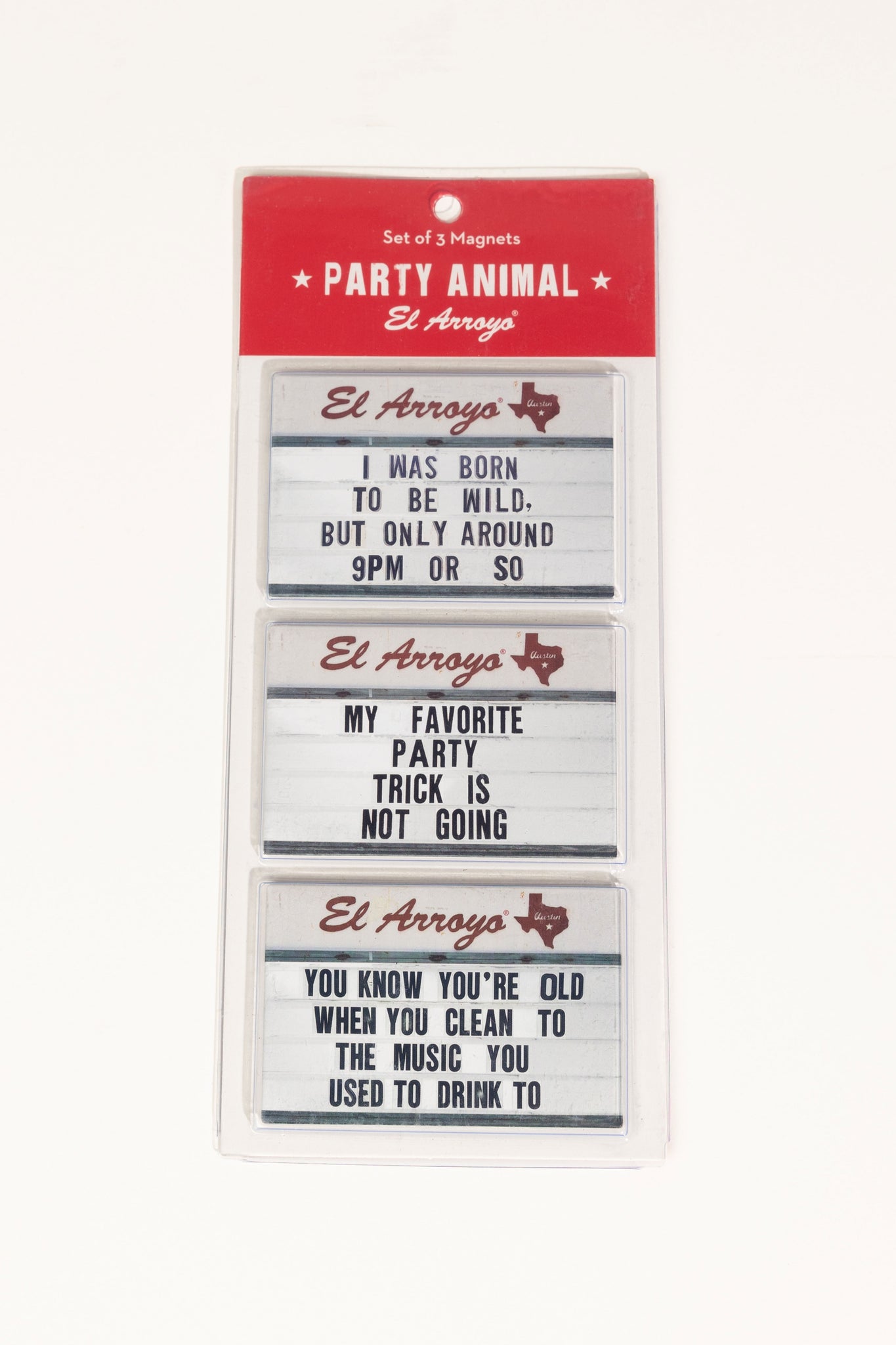 Magnet Set - Party Animal (Classic Marquee)