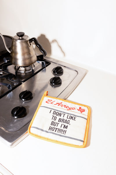 Marquee Pot Holders (Set of 2) - Smoke Alarm