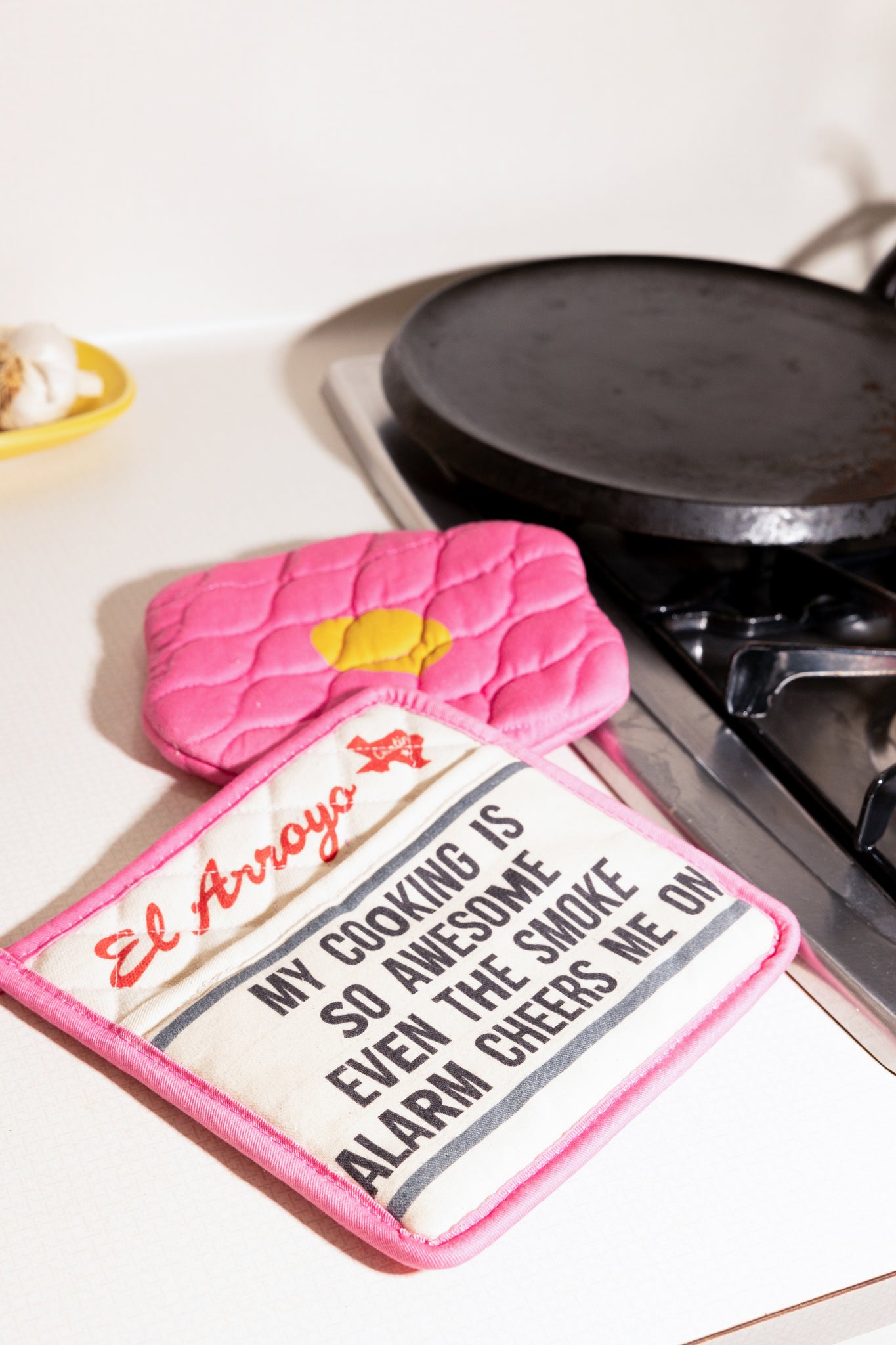 Marquee Pot Holders (Set of 2) - Smoke Alarm