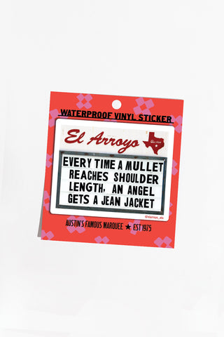 Jean Jacket - Sticker