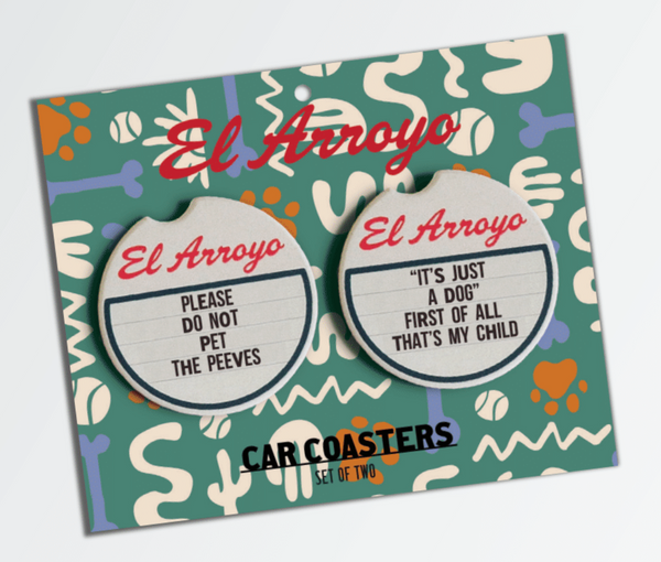 Car Coaster Set - Pet The Peeves