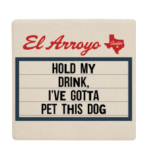 Coaster Set - Raise The Woof