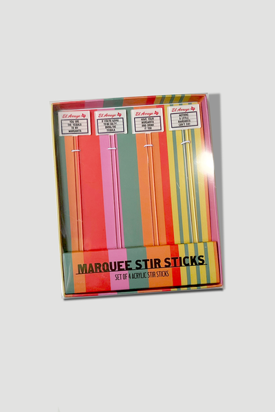 Marquee Stir Sticks - Little Margarita