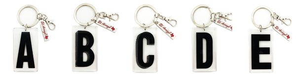 Marquee Letter Keychains - Refill Pre-Pack (20 Assorted Letters)